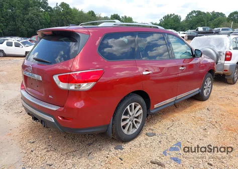 2016 Nissan Pathfinder Sl from USA, damaged, VIN 5N1AR2MN3GC622804